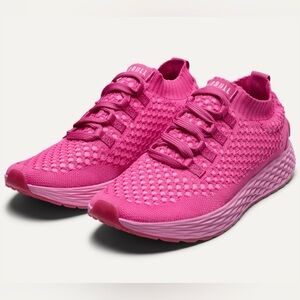 NOBULL Women’s AllDay Knit Sneakers | Fuchsia Pink | Size 7